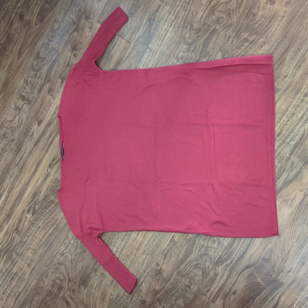 Peruvian Connection Cotton Blend Tunic Shirt
